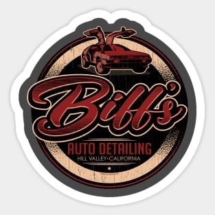 Biff's Auto Detailing Sticker